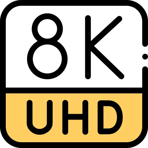 8K ultra high definition IPTV streaming